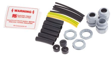 RS PRO Begleitheizung Anschlussset Heizgelenk, 950 mm x 50mm, -35 °C