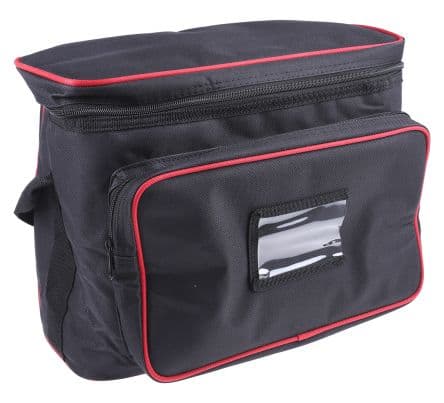 RS PRO Polyester Werkzeugtasche mit Reißverschluss, 150mm x 360 mm x 280 mm Schultergurt
