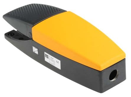 RS PRO Hohe Beanspruchung 6253 Fuß-Potenziometer Tastend, 2-poliger Wechsler Aluminiumdruckguss, 21A 250 V ac, IP67