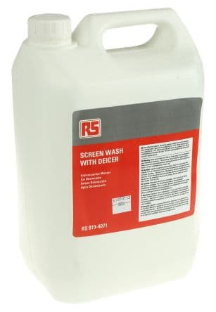 RS PRO Scheibenreiniger 5 L Verdünnt Flasche