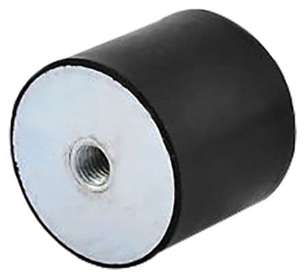 RS PRO Naturgummi Gummipuffer, Innengewinde-Puffer M10 194.58 kg, Ø 50 mm x 30 mm, Shore A60