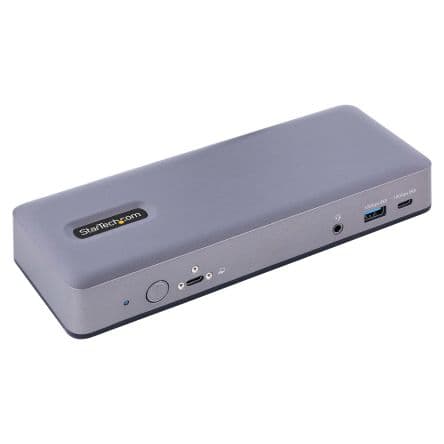 StarTech.com Docking-Station, USB C, USB 3.2, mit HDMI DP, 8 xUSB Ports 3 Displays