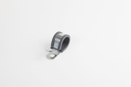 JCS Hochtemperatur-Thermoplastisches Vulkanisat Grau Edelstahl 304 P-Schellen, Ø 16 mm, x 12.6mm