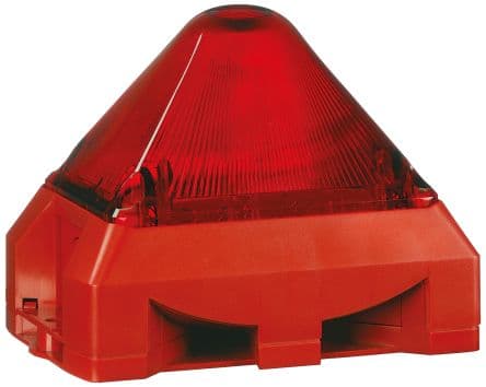 Pfannenberg PY X-MA-05 Xenon, Filament/Warnsummer-Licht Schall- und Lichtsignal-Kombination 255V ac Rot IP66 Externe