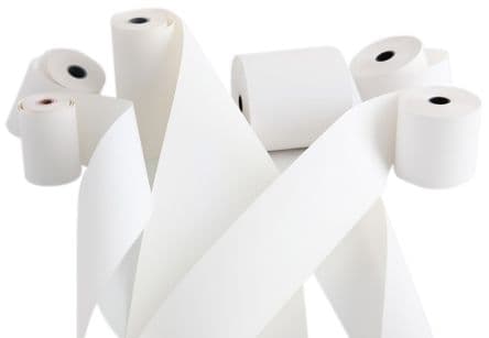 Able Systems Thermopapier Warm für AP1300BTi 58 mm Weiß Rolle