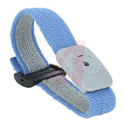 SCS ESD Gelenkband Antistatik Armband 3,4 mm Stecker Steckbar EN 61340-5-1 konform