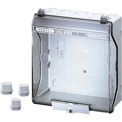 HENSEL KG Polystyrol Abzweigdose Grau IP55, IP66 Breite 182mm Höhe 205 mm Länge 95 mm