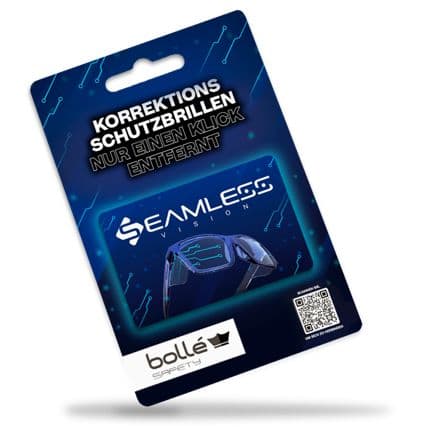 Bolle Safety VOUCP Schutzbrille Linse Klar Schwarz Nylon