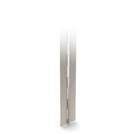 Pinet Edelstahl 304 Klavierband Klavierband Knöchel Schraubbefestigung Freischwingend, 0.8 mm x 25mm x 2.04 m