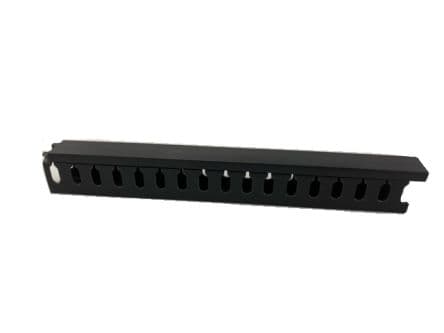 RS PRO Wiring Duct Schwarz, 50mm x 50 mm Polyvinylchlorid, Länge 1 m, Seitenwand Offen