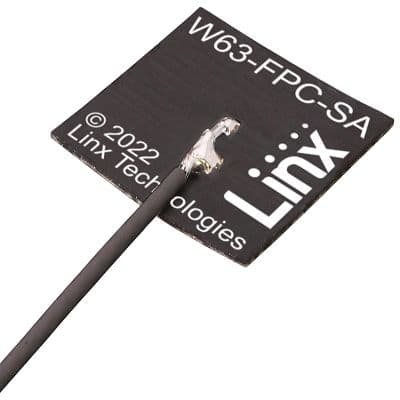 Linx LFPCW63 Leiterplatte WLAN WiFi-Antenne Innen- / 6.3 dBi MHF4 Buchse Rundstrahl