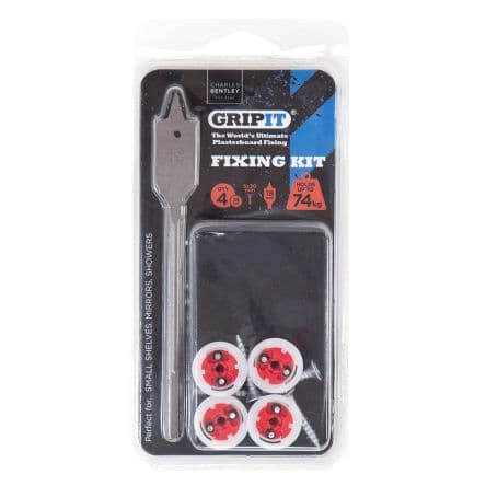 Gripit Gipskarton-Dübel Typ Gipskarton-Dübel, Ø 18 mm L. 30 mm Rot Edelstahl