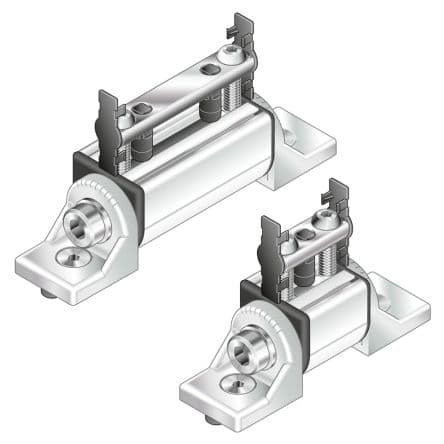 Bosch Rexroth Schwenkarm Lagereinheit, Tafelzubehör-System 17 mm 45 x 45 mm