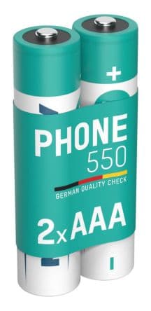 Ansmann MaxE AAA-Akku, Nickel-Metallhydrid, 1.2 V, 550 mAh, 50 °C, -20 °C