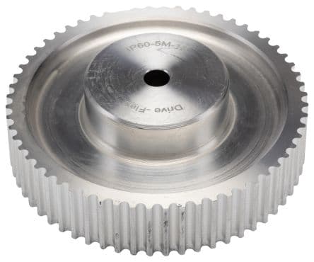 RS PRO Aluminium Zahnriemenscheibe 15 mm, 60 Zähne / Teilung 5 mm, Bohrung 8mm