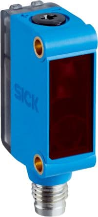 SICK G6 Rechteckig Optischer Sensor, Hintergrundunterdrückung, PnP Ausgang, M8-Steckverbinder