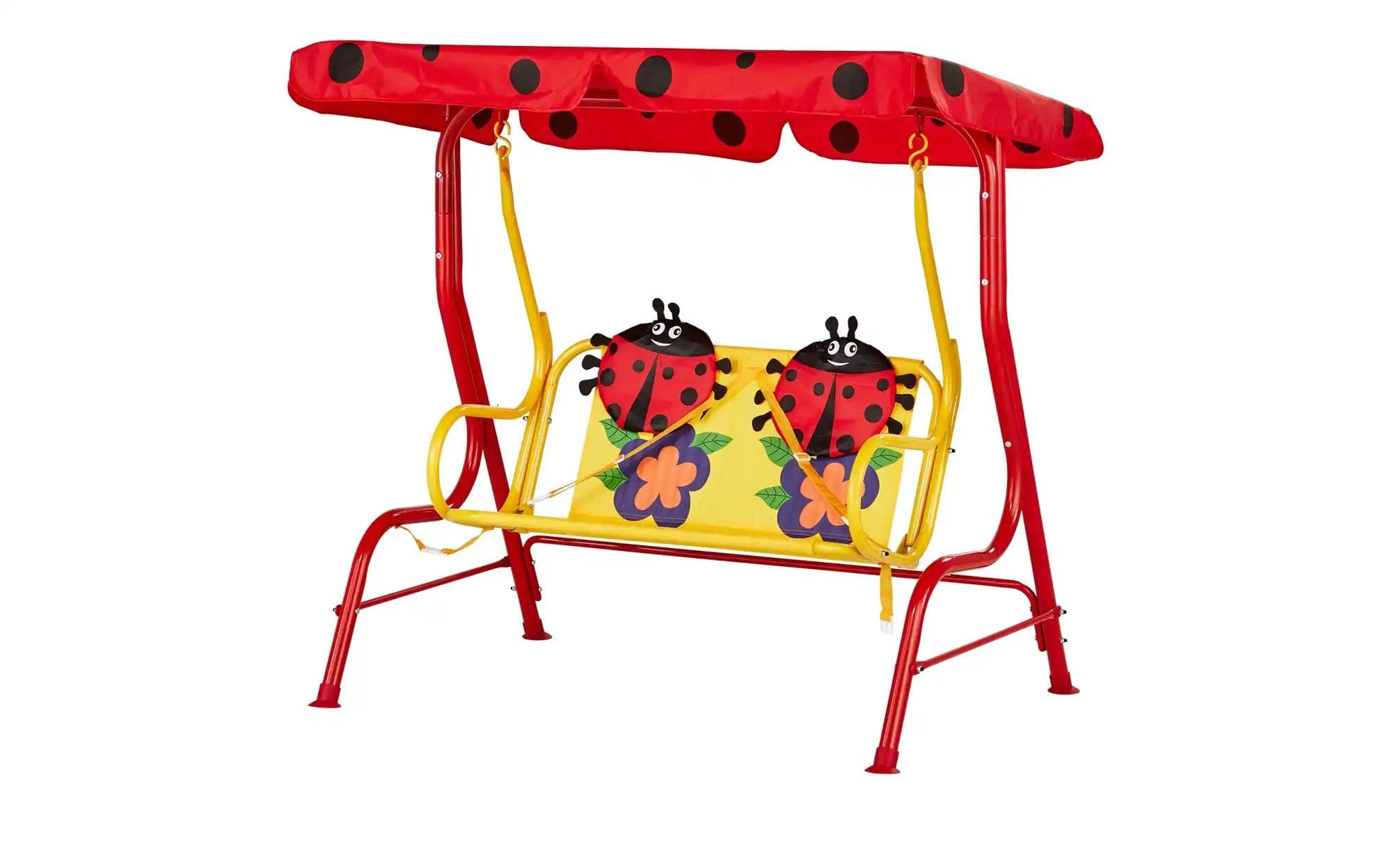 Kinderschaukel   ¦ rot ¦ Maße (cm): B: 108 H: 110 Garten > Gartenmöbel > Hollywoodschaukeln - Sconto