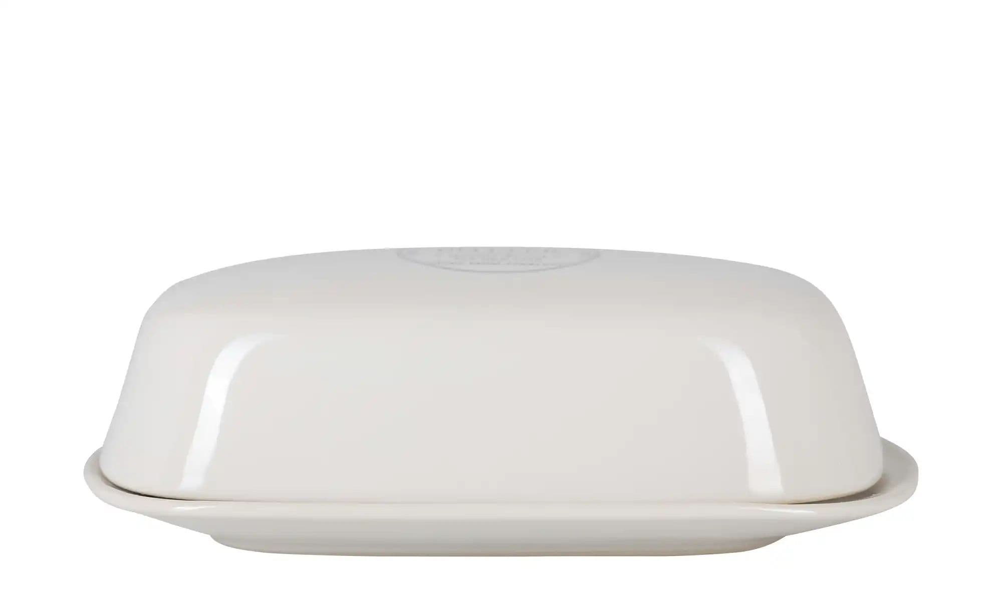 KHG Butterdose   ¦ weiß ¦ Maße (cm): B: 12,7 H: 5,5 Geschirr > Einzelgeschirrteile - Sconto