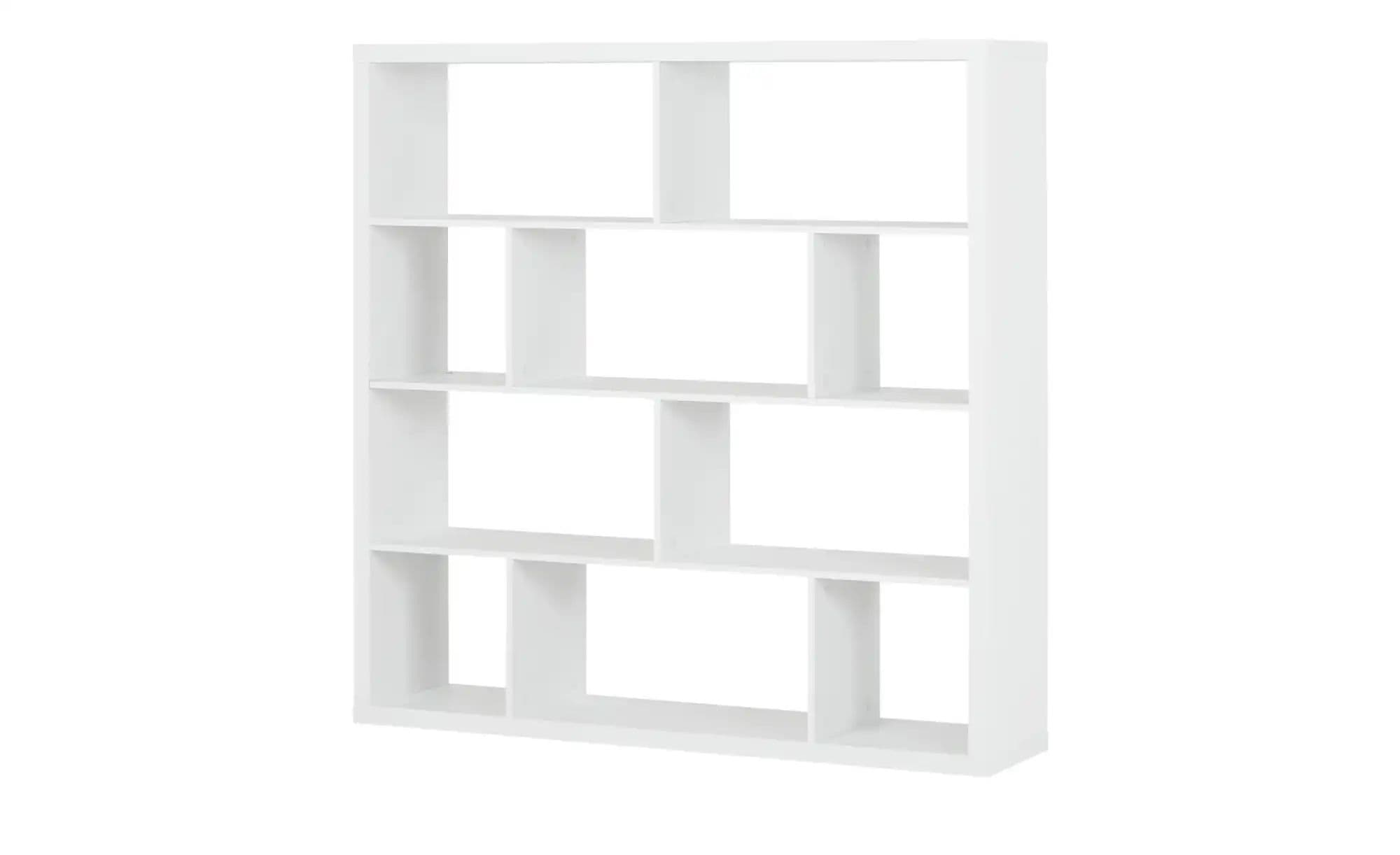 Raumteiler mit 10 Fächern  Blumenau ¦ weiß ¦ Maße (cm): B: 150,1 H: 150,1 T: 35.0 Regale > Raumteiler - Sconto