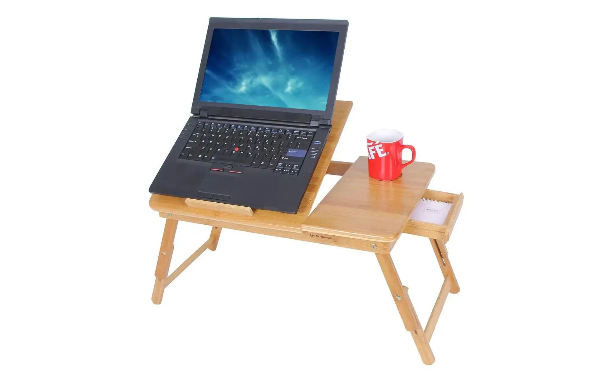 Laptoptisch   ¦ holzfarben ¦ Maße (cm): B: 75 H: 22 Büro > Bürotische > PC-Tische - Sconto