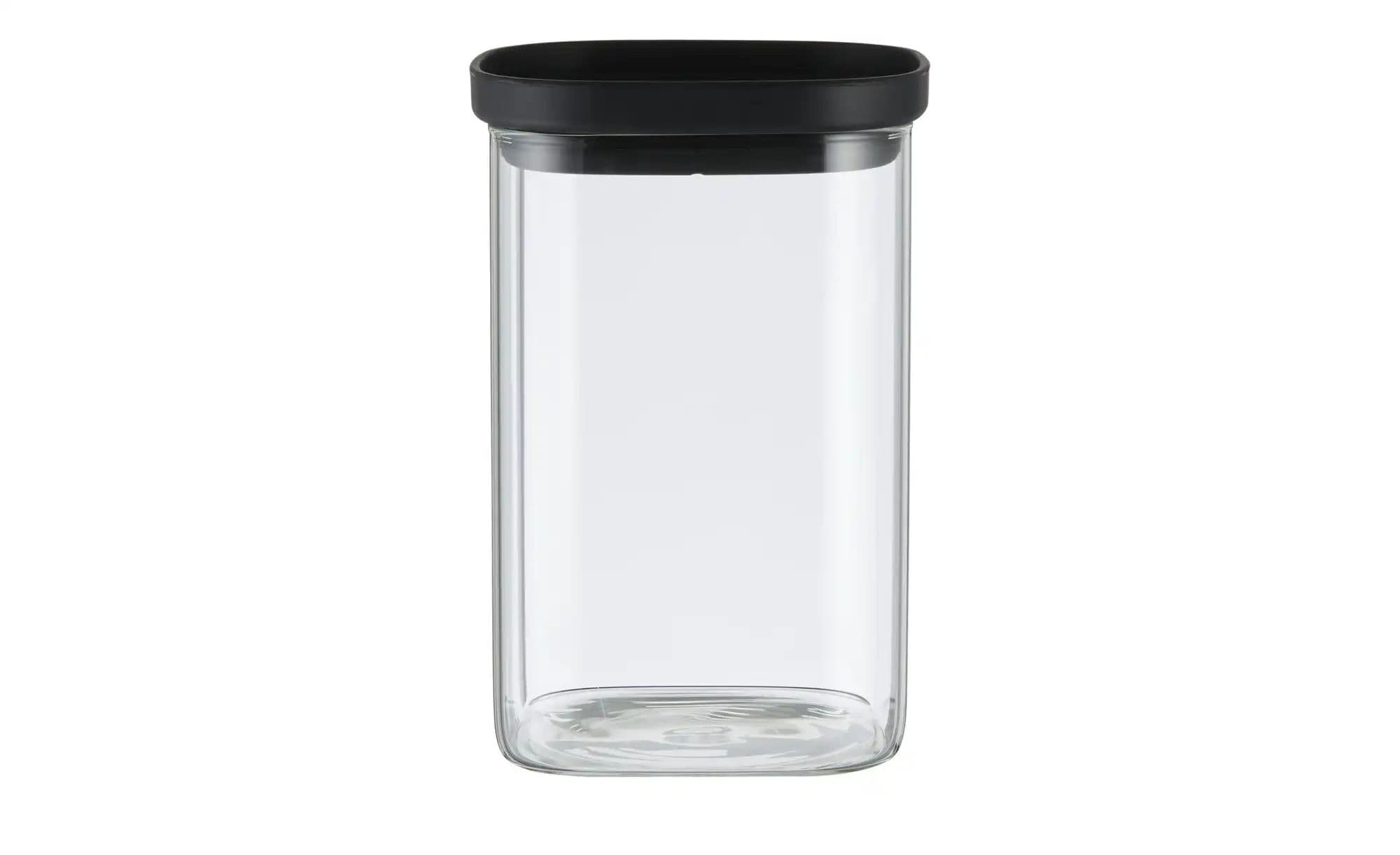 KHG Vorratsglas   ¦ Glas,Silikon ¦ Maße (cm): B: 11 H: 15,3 Küchenzubehör & Helfer > Küchenorganisation > Vorratsbehälter - Sconto