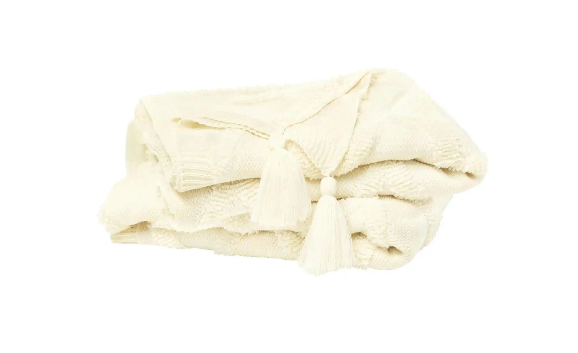 Plaid   ¦ beige ¦ Maße (cm): B: 130 Heimtextilien > Wohndecken - Sconto