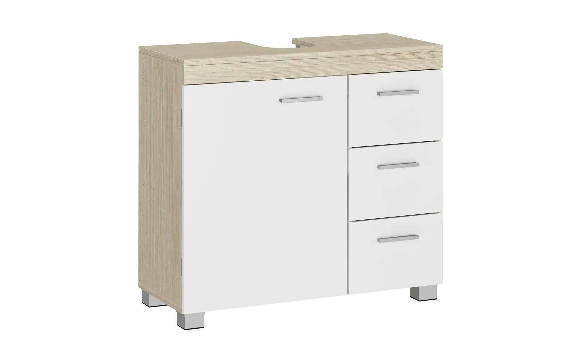 Waschbeckenunterschrank  Colten ¦ weiß ¦ Maße (cm): B: 70 H: 64 Badmöbel > Badschränke > Waschbeckenunterschränke - Sconto
