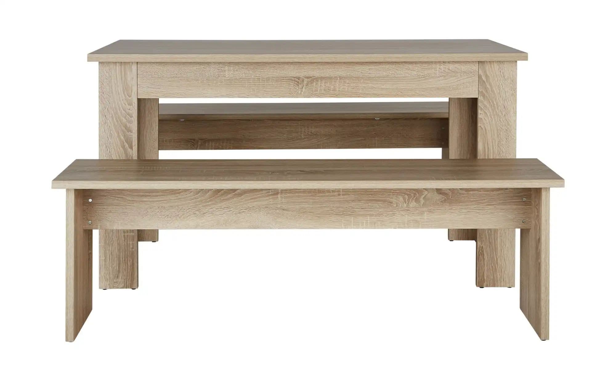 Tischgruppe  3-teilig  Bastian ¦ holzfarben ¦ Maße (cm): B: 75 H: 77 Tische > Tischgruppen - Sconto