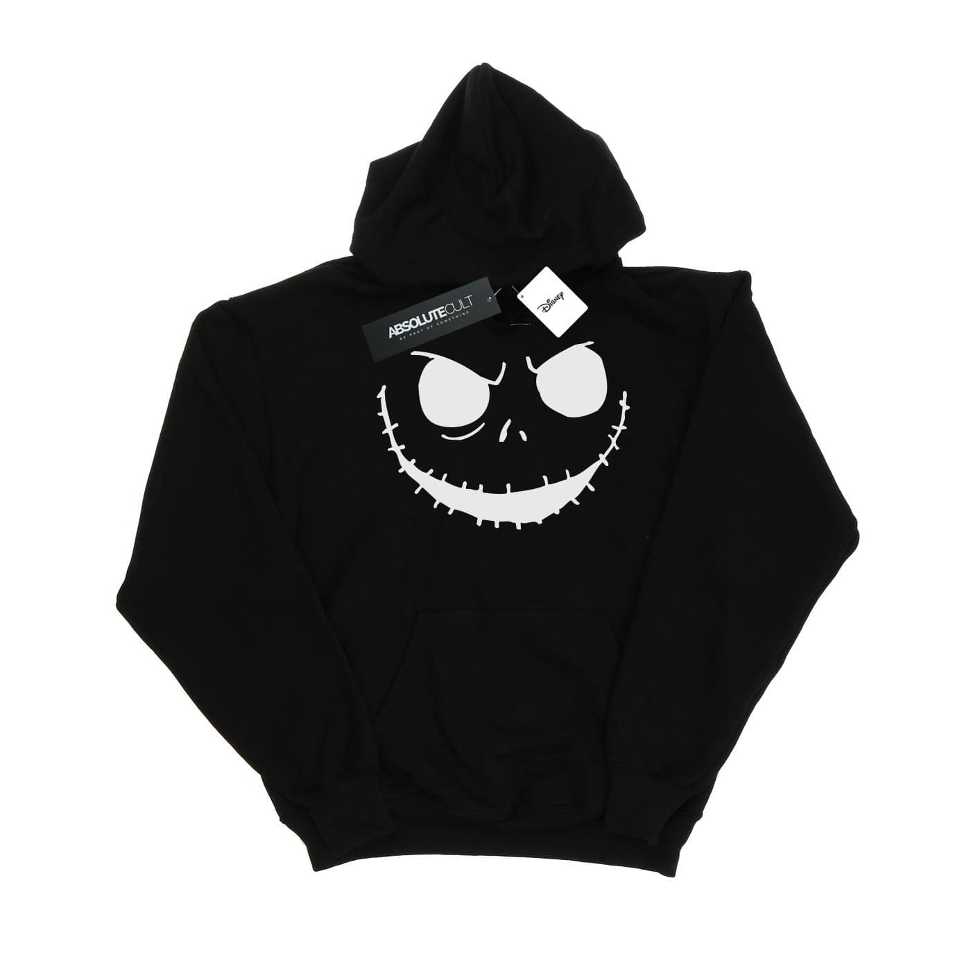 Disney - "Nightmare Before Christmas Jack's Face" Kapuzenpullover für Damen (Schwarz)