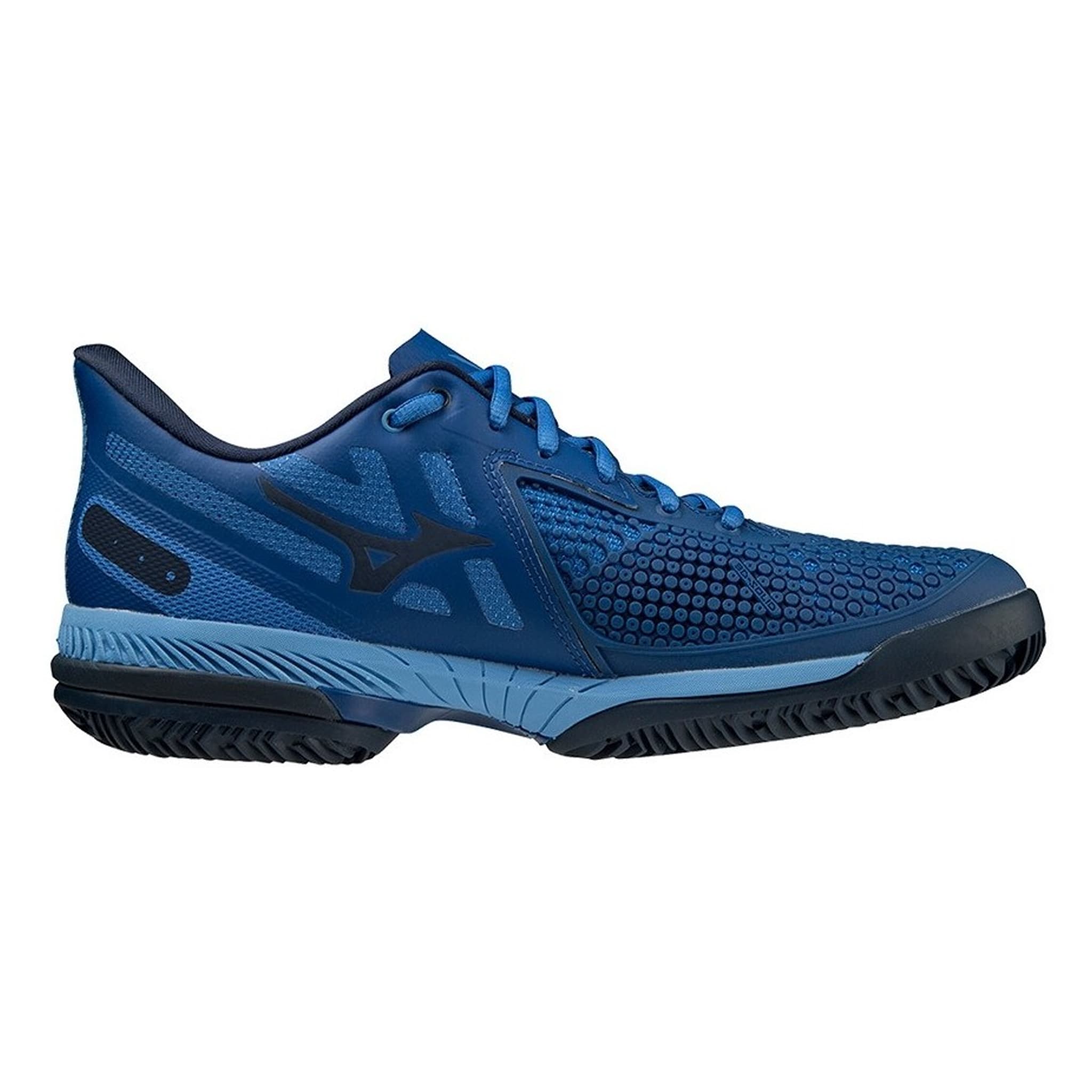 Mizuno Wave überschreitet die Tour 5 ccm Herren Blue Tennis Trainer