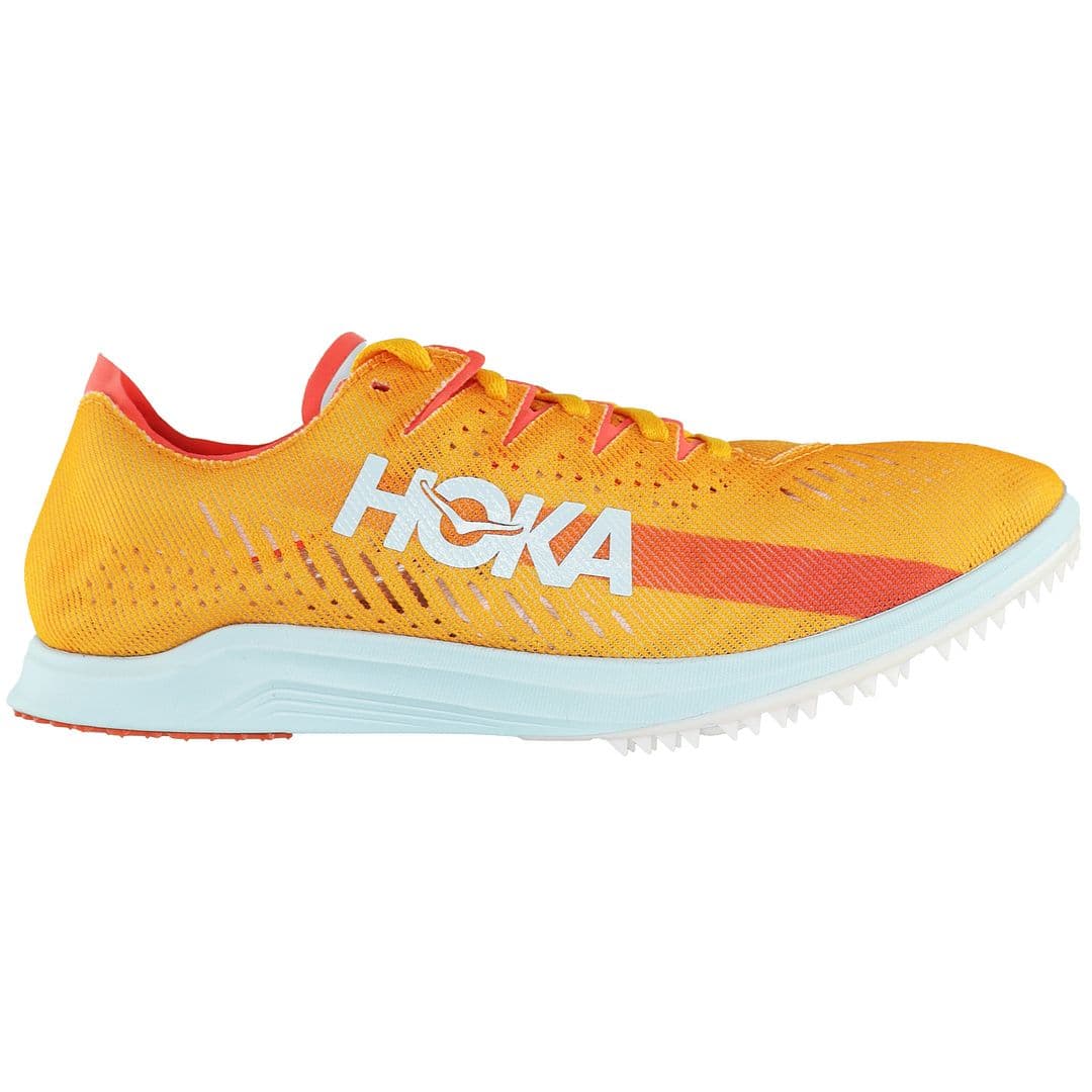 Hoka Cielo X LD Spike Herren Orange Laufschuhe