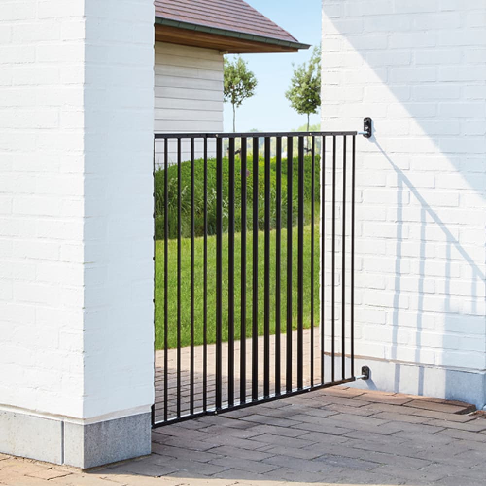 Savic Absperrgitter Dog Barrier Outdoor - Höhe 95 cm, Breite 84 bis 152 cm
