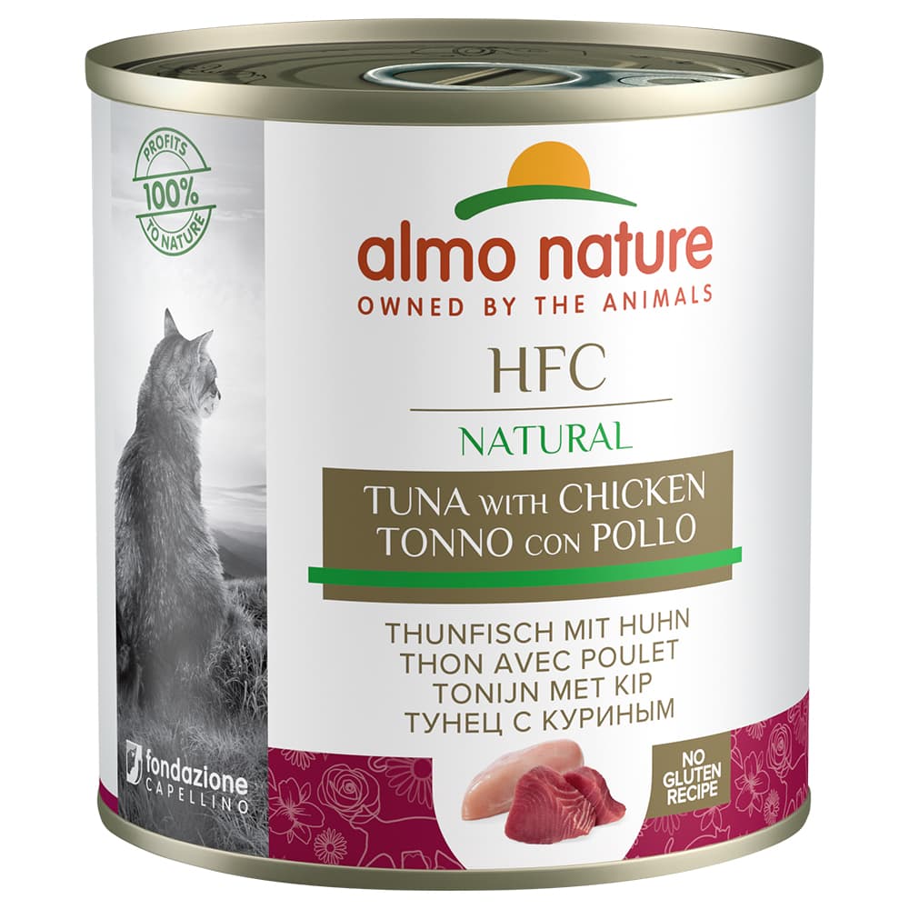 Almo Nature HFC Natural 6 x 280 g - Tuna & piščanec