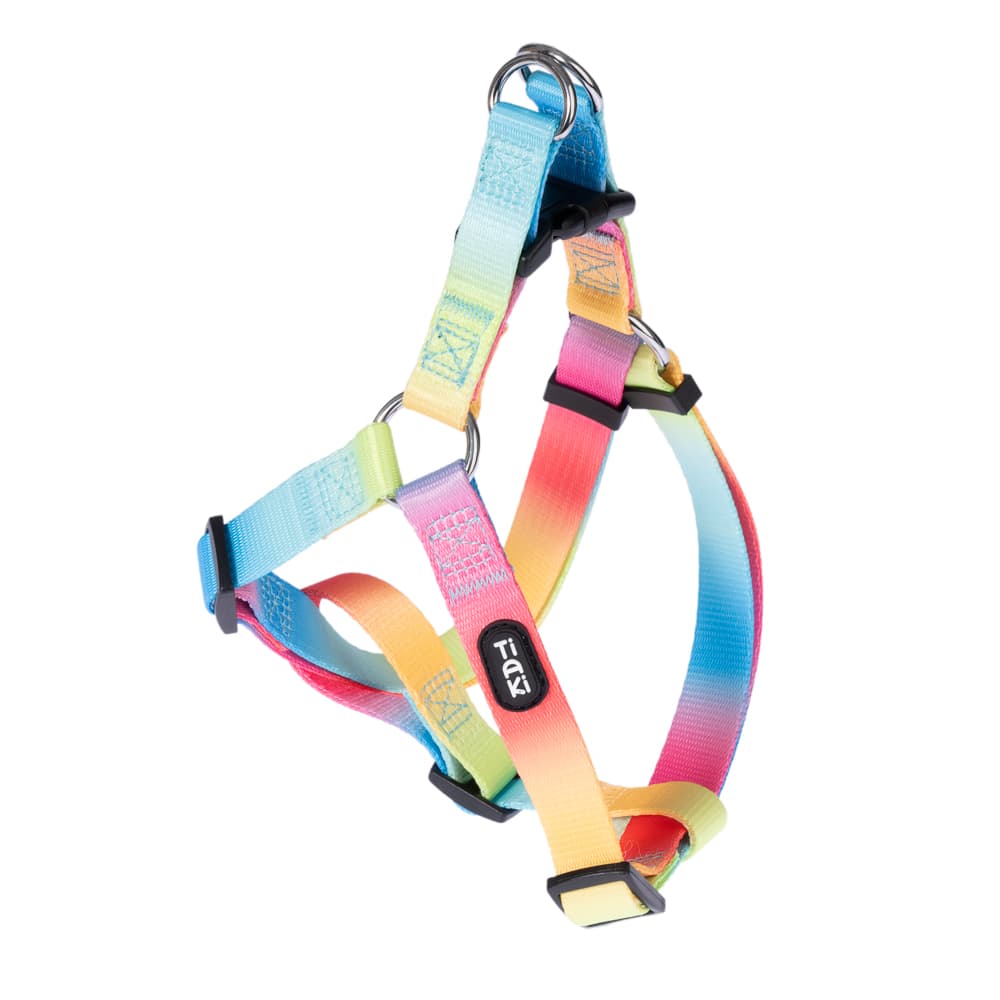TIAKI Geschirr Rainbow - Größe M 50 - 70 cm Brustumfang