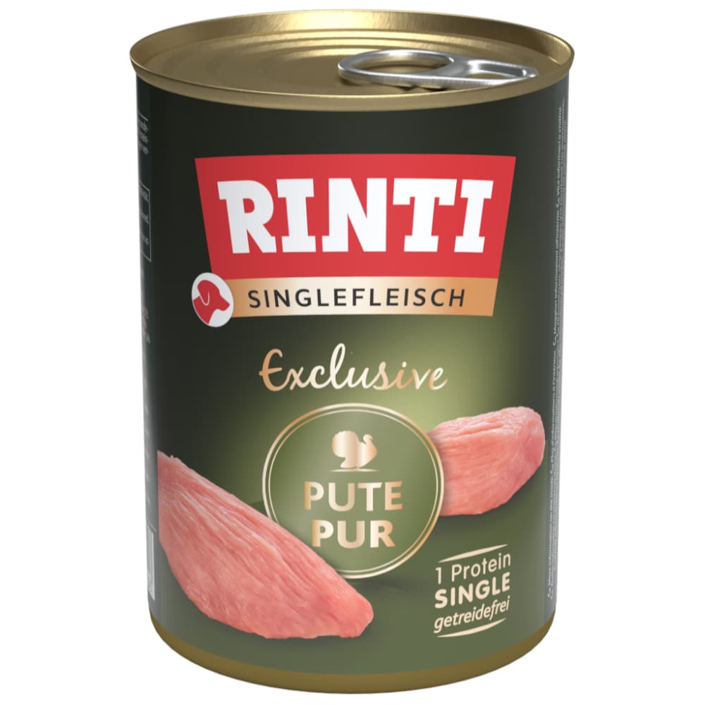 RINTI Singlefleisch 6 x 400 g - Čisti puran