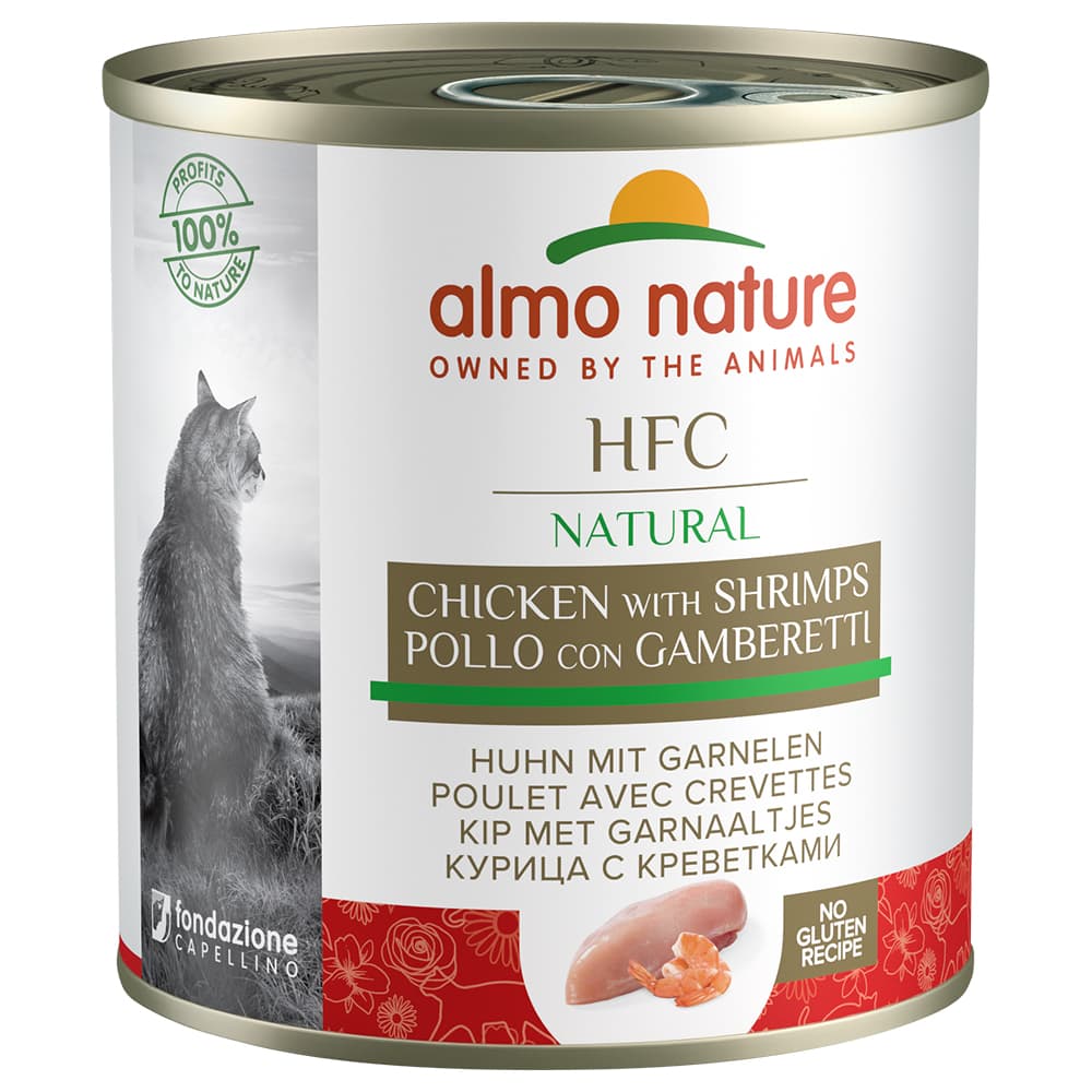 Almo Nature HFC Natural 6 x 280 g - Piščanec & kozice