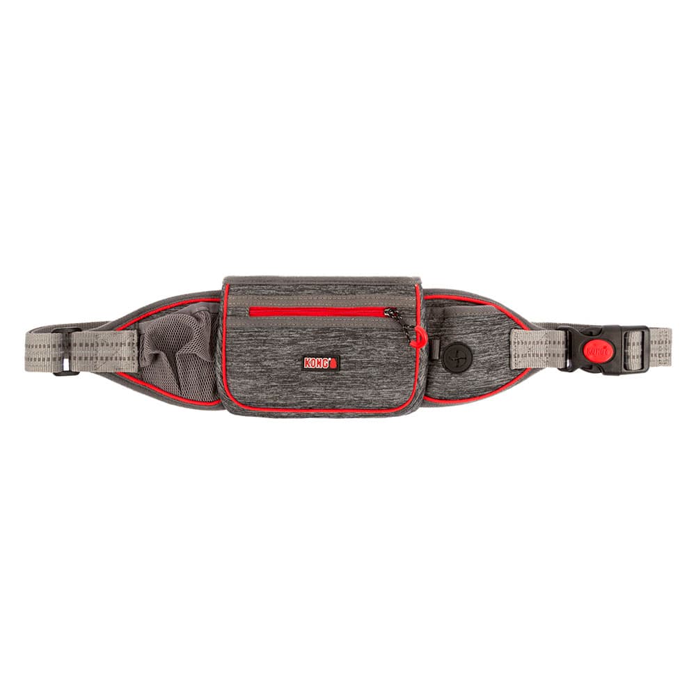 KONG OUTERWEAR Hüfttasche, grau - Hüftumfang von 86 - 127 cm verstellbar