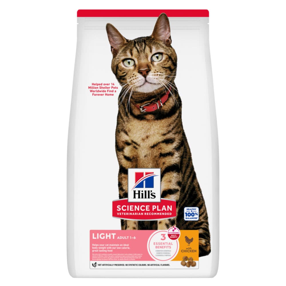 Hill's Science Plan Adult Light Huhn - Sparpaket: 2 x 10 kg