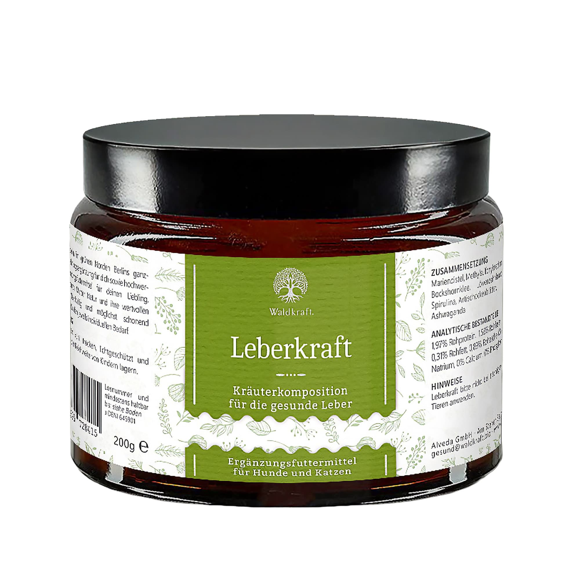 Waldkraft Leberkraft – Kräutermischung für Hund & Katze