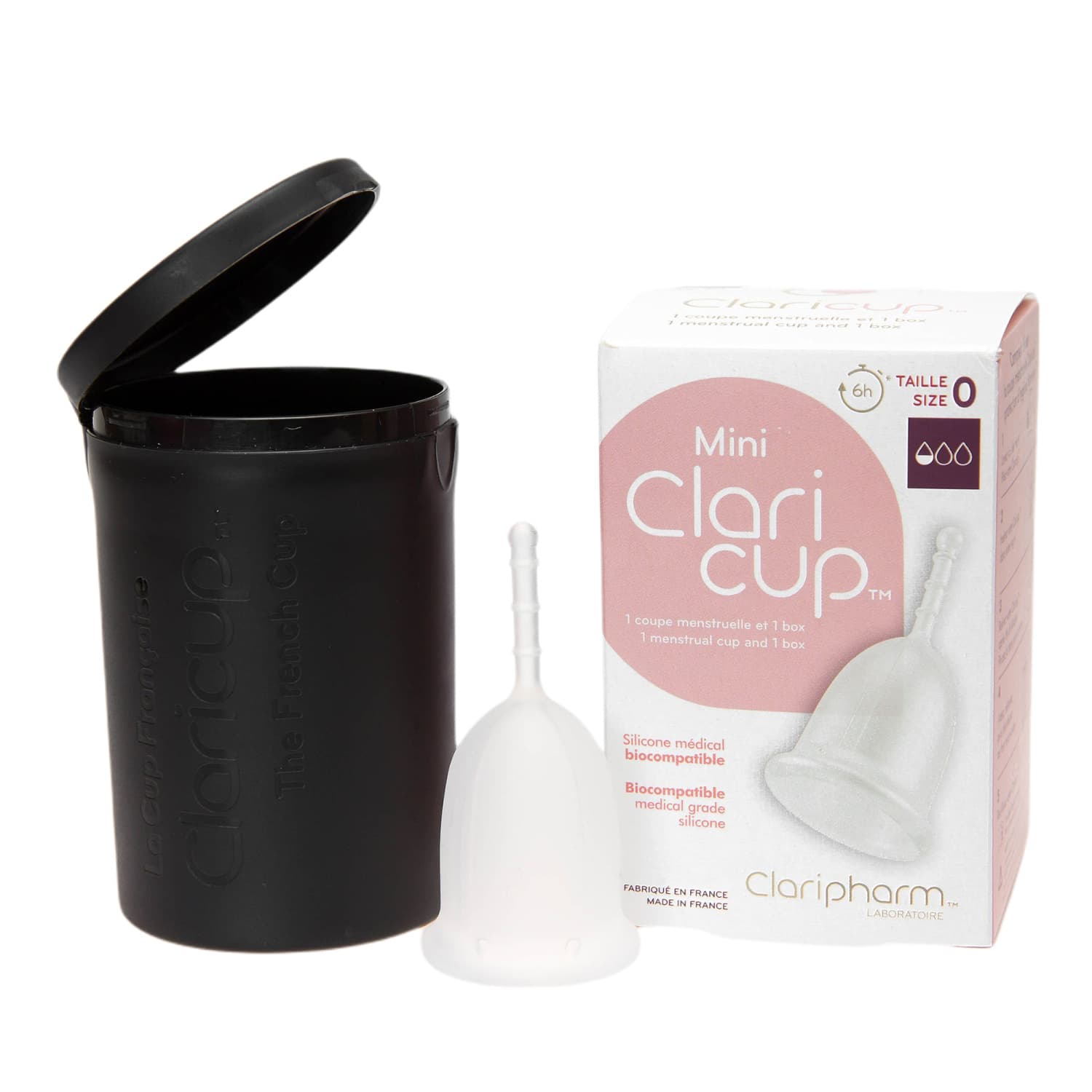 Menstruationstasse Claricup Klar 0 (CLAR01)