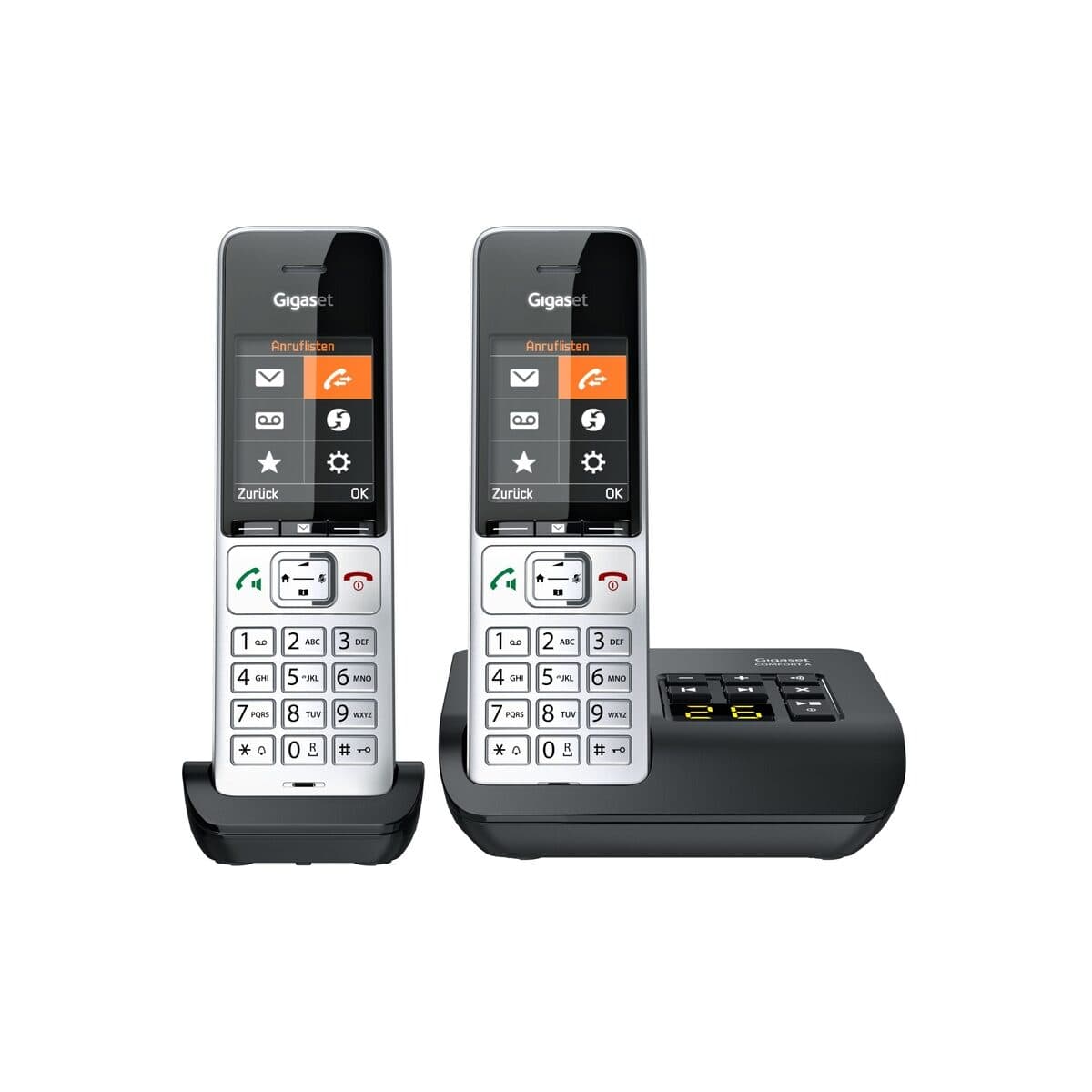Gigaset COMFORT 500A duo silver-black