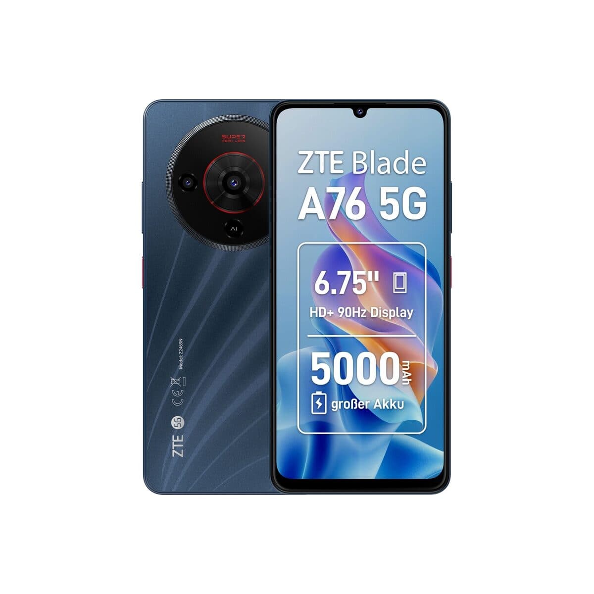 ZTE Blade A76 5G schwarz