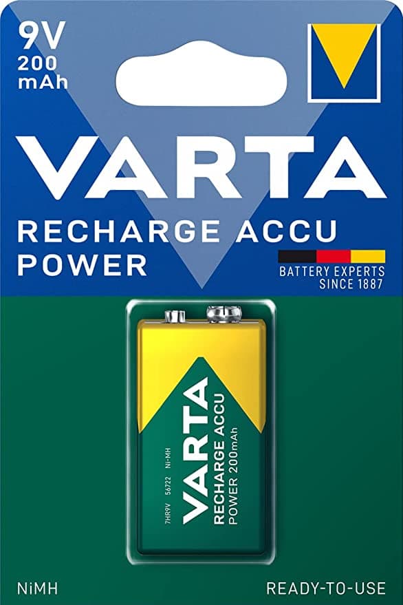Varta Ready to Use LSD NiMH Akku 6HR61 Block 200mAh 1,2 V (1er Blister)
