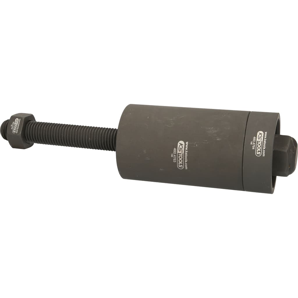 KS TOOLS 460.4760 Stahl-Gummi-Buchsen Demontage-Montagewerkzeug für BPW, 6-tlg