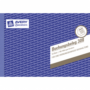 Formularbuch Buchungsbeleg A5 weiß VE=50 Blatt