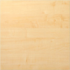 Tischplatte 80x80cm mit Systembohrung Ahorn