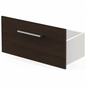 Schublade 1 OH 76x38 wenge