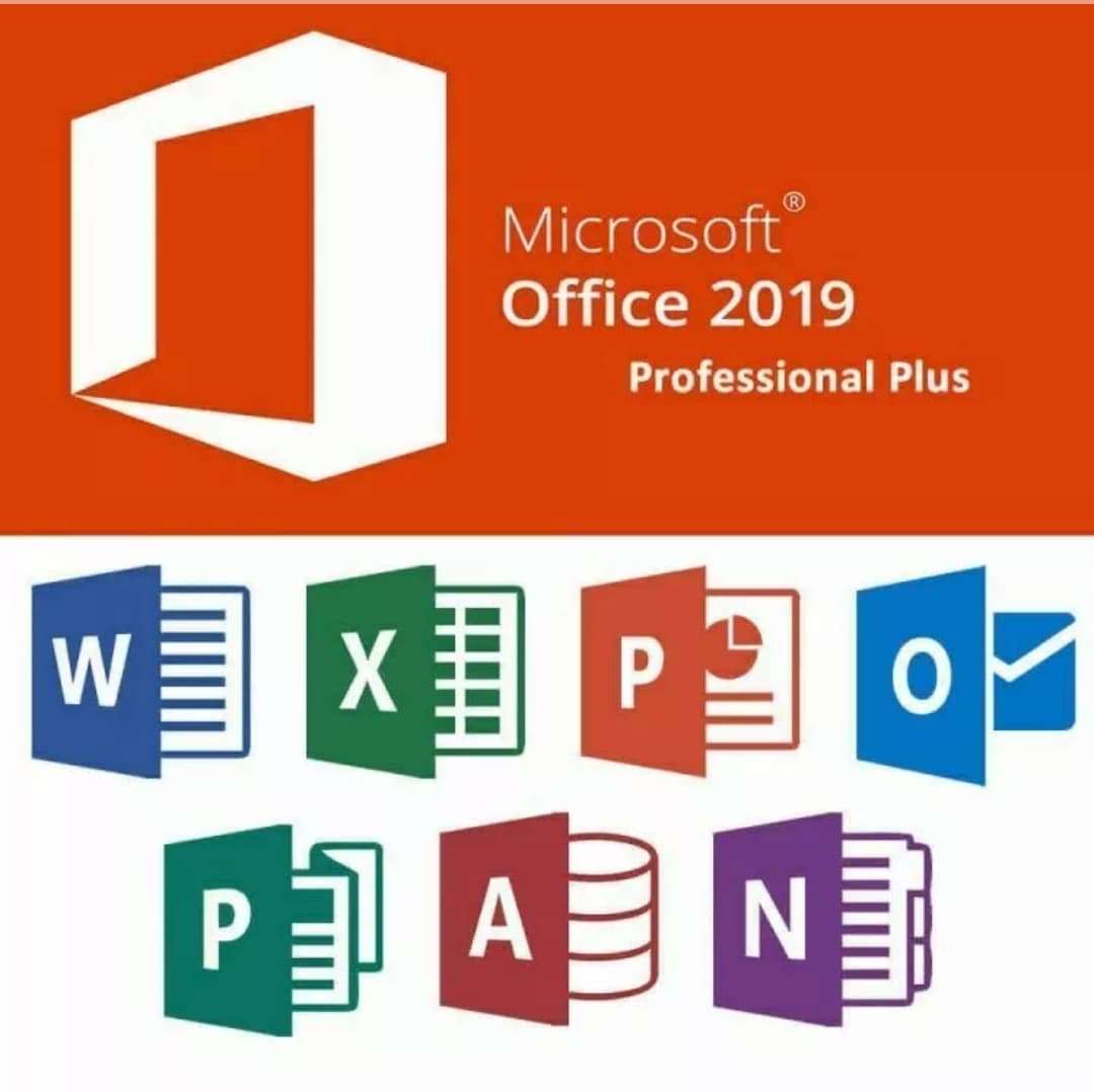 Microsoft Office 2019 Professional Plus Vollversion plus Produktschlüssel