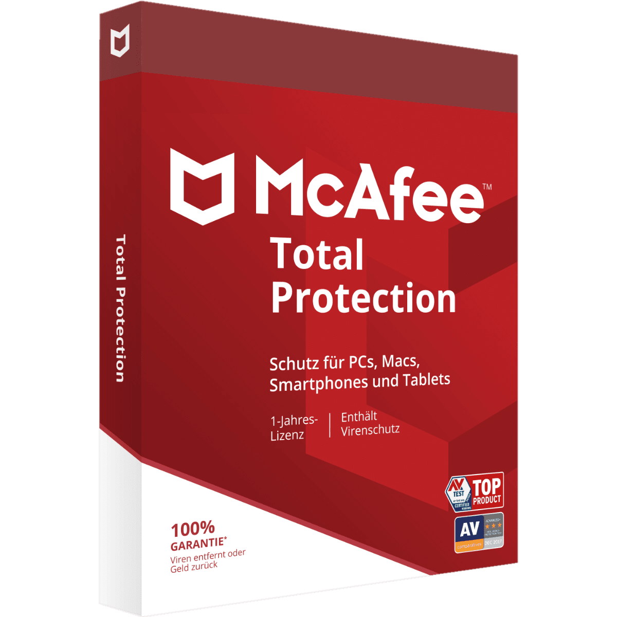 McAfee Total Protection &amp;amp; VPN 2025 - 5 Geräte - 1 Jahr | ESD