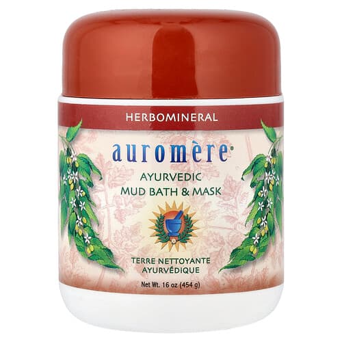 Auromere, Ayurvedic Mud Bath & Beauty Mask, ayurvedisches Schlammbad und Schönheitsmaske, 454 g (16 oz.)